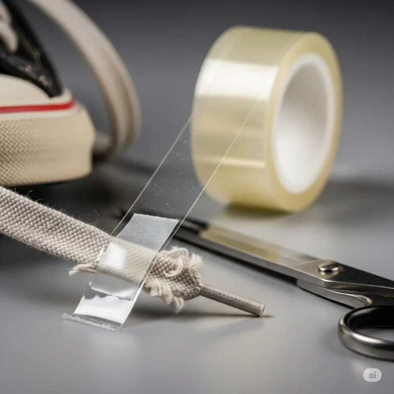 Quick Fix for Frayed Aglet Ends