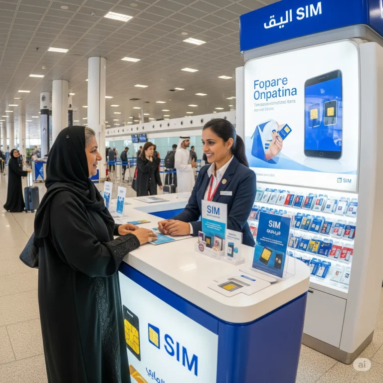 Where to Buy a SIM Card at Dubai International Airport (DXB)