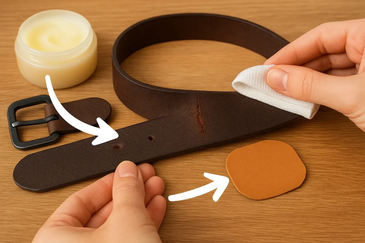 Restore Cracked Leather Belt
