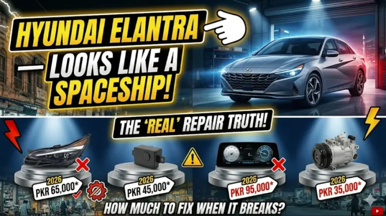 Hyundai Elantra Looks Like a Spaceship But How Much to Fix When It Breaks