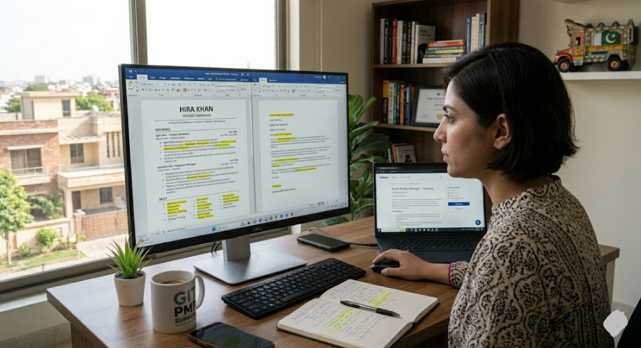 Customizing resume and cover letter for Indeed applications