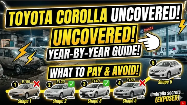 Buying a Used Toyota Corolla? Year-by-Year Guide What to Pay, What to Avoid